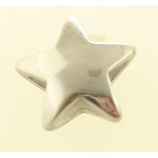 Gold 14k pendants Star ΜΕ 000227  Weight:1.87gr