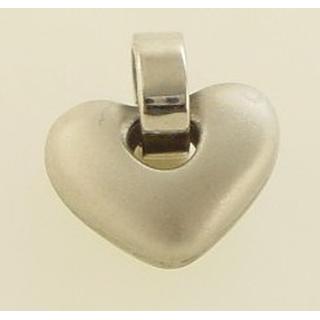 Gold 14k pendants Heart ΜΕ 000230  Weight:2.22gr