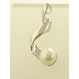 Gold 14k pendants with Pearls ΜΕ 000324  Weight:4.33gr