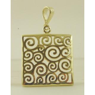 Gold 14k pendants ΜΕ 000386  Weight:2.6gr