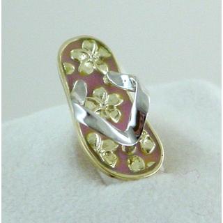 Gold 14k pendants ΜΕ 000412  Weight:1.62gr