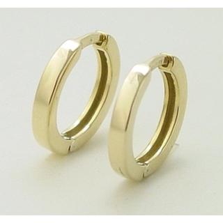 Gold 14k earrings ΣΚ 000428  Weight:3gr