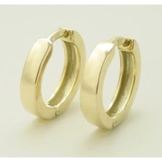 Gold 14k earrings ΣΚ 000429  Weight:3.9gr