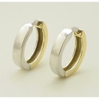 Gold 14k earrings ΣΚ 000483  Weight:3.4gr