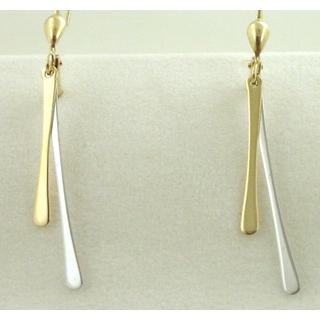 Gold 14k earrings ΣΚ 000650  Weight:1.82gr