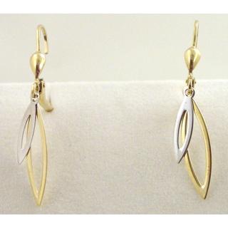 Gold 14k earrings ΣΚ 000654  Weight:1.78gr