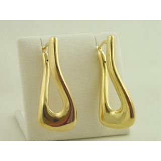 Gold 14k earrings ΣΚ 000657  Weight:5.4gr