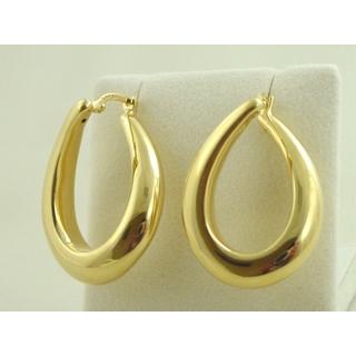 Gold 14k earrings ΣΚ 000658  Weight:4.7gr