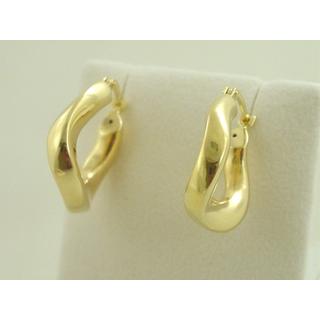 Gold 14k earrings ΣΚ 000669  Weight:3.5gr