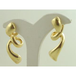 Gold 14k earrings ΣΚ 000672  Weight:10.03gr