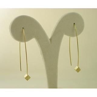 Gold 14k earrings ΣΚ 000703  Weight:2.39gr