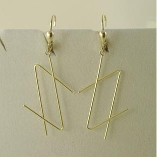 Gold 14k earrings ΣΚ 000706  Weight:2.63gr