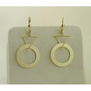 Gold 14k earrings ΣΚ 000707  Weight:3.19gr