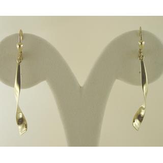 Gold 14k earrings ΣΚ 000774  Weight:3.39gr
