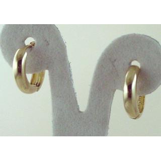 Gold 14k earrings ΣΚ 000775  Weight:1.19gr