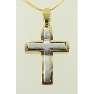 Gold 14k cross  ΣΤ 000006 Weight:5.62gr