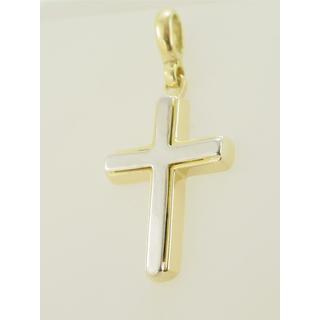 Gold 14k cross  ΣΤ 000140 Weight:5.36gr