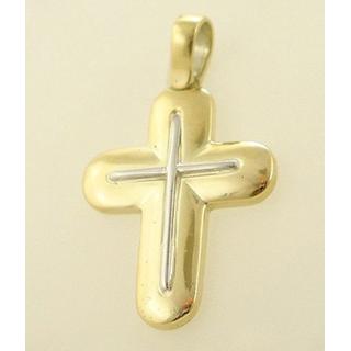 Gold 14k cross ΣΤ 000148 Weight:6.02gr