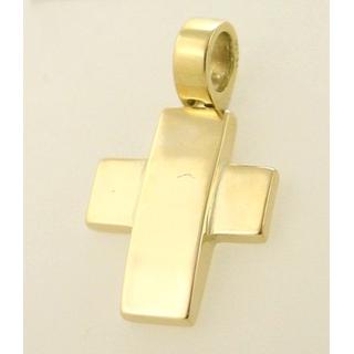 Gold 14k cross ΣΤ 000150 Weight:5.91gr