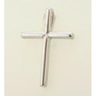 Gold 14k cross  ΣΤ 000155 Weight:1.43gr