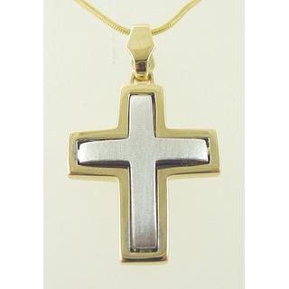 Gold 14k cross ΣΤ 000003 Weight:6.44gr