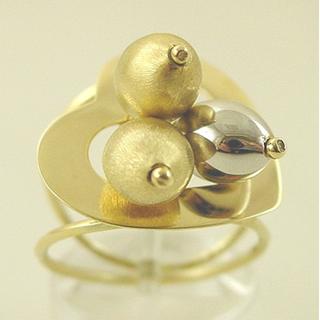 Gold 14k ring ΔΑ 001456  Weight:4.7gr
