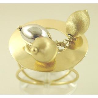 Gold 14k ring ΔΑ 001457  Weight:5.16gr