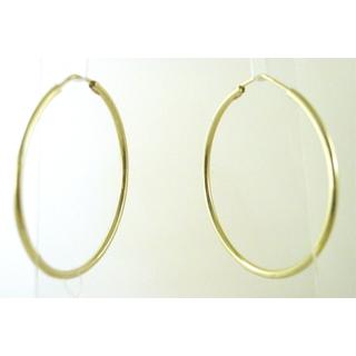 Gold 14k earrings ΣΚ 000778  Weight:4.89gr
