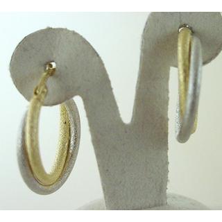 Gold 14k earrings ΣΚ 000821  Weight:2.62gr