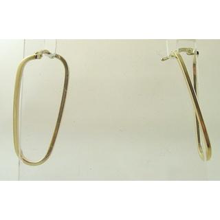 Gold 14k earrings ΣΚ 000822  Weight:2.2gr