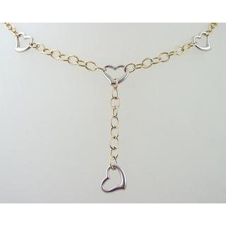Gold 14k necklace ΚΟ 000449  Weight:5.4gr