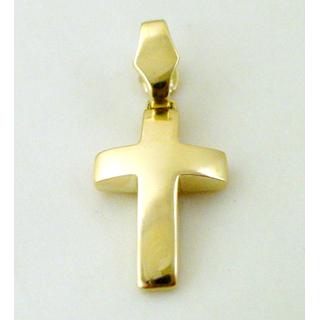 Gold 14k cross  ΣΤ 000227Κ Weight:2.68gr