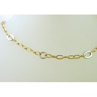 Gold 14k necklace ΚΟ 000454  Weight:12.21gr