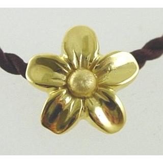 Gold 14k pendants Flowers ΜΕ 000453  Weight:1.57gr