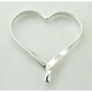 Silver 925 Heart motif for bonbons BO 000046  Weight:1.27gr