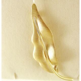 Gold 14k brooch ΚΑ 000035  Weight:3.4gr