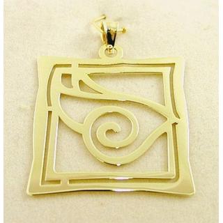 Gold 14k pendants ΜΕ 000477  Weight:2.68gr