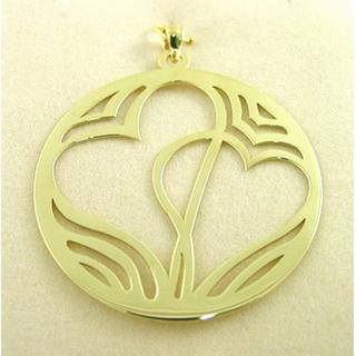 Gold 14k pendants ΜΕ 000478  Weight:3.79gr