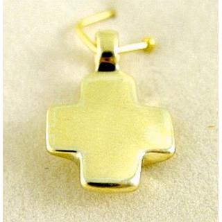 Gold 14k cross ΣΤ 000107Κ Weight:1.67gr