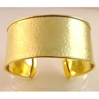 Gold 14k bracelet ΒΡ 000765  Weight:19.63gr
