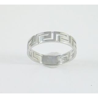 Gold 14k ring Greek key ΔΑ 000278Λ  Weight:2.62gr