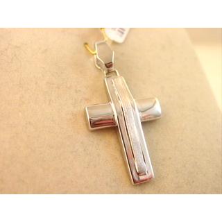 Gold 14k cross ΣΤ 000007Λ Weight:4.75gr