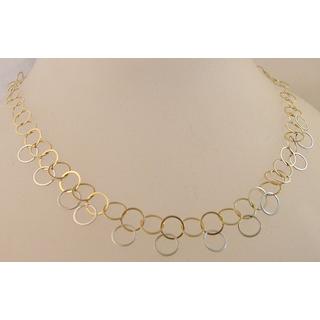 Gold 14k necklace ΚΟ 000470  Weight:5.78gr