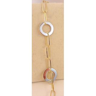 Gold 14k bracelet ΒΡ 000771  Weight:4.14gr