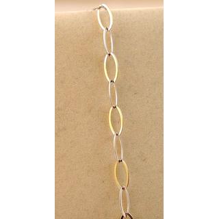 Gold 14k bracelet ΒΡ 000772  Weight:1.98gr