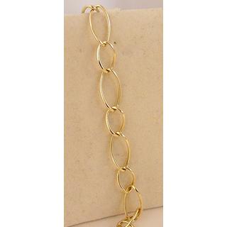 Gold 14k bracelet ΒΡ 000788  Weight:2.74gr