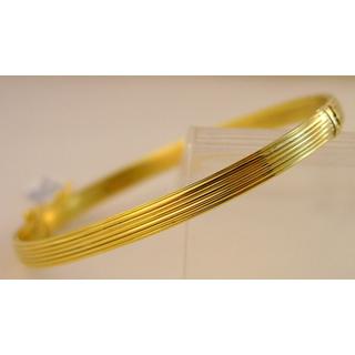 Gold 14k bracelet ΒΡ 000793  Weight:11.34gr