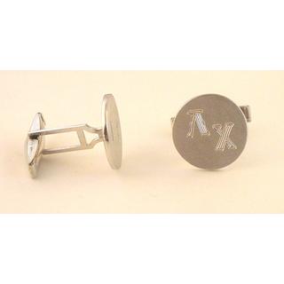 Gold 14k cufflinks ΜΑ 000013  Weight:11.27gr