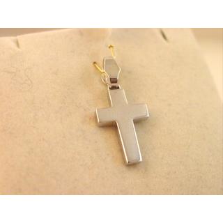 Gold 14k cross ΣΤ 000225Λ Weight:2.77gr