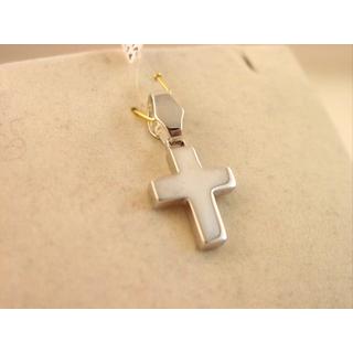 Gold 14k cross ΣΤ 000241Λ Weight:2.44gr